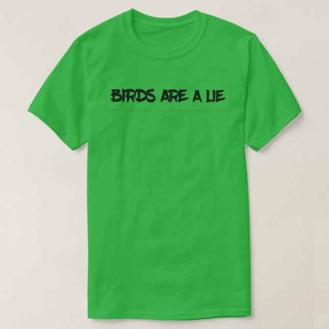 Fåglarna är en Ljugit riktig slim Fit 4 T Shirt (Design framsida)