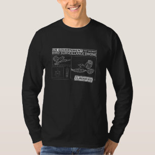 Fåglarna är inte riktiga - Lönsam Fågelskådni T Shirt