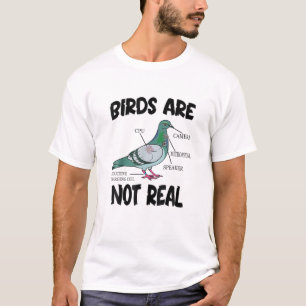 Fåglarna är inte riktigt så lättsinniga fågelspati t shirt