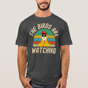 Fåglarna håller på att vakna upp Amerika-fågelaret T Shirt