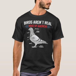 Fåglarna vaknar inte riktigt upp Amerika Classic T T Shirt