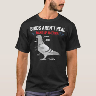 Fåglarna vaknar inte riktigt upp Amerika Classic T T Shirt