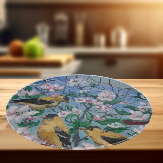 Fåglars nya samling ( Elegant bird painting printed on home decor)