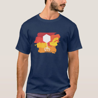 FagocytlogotypT-tröja (Mång--Färg; Rött/orange) Tee Shirt