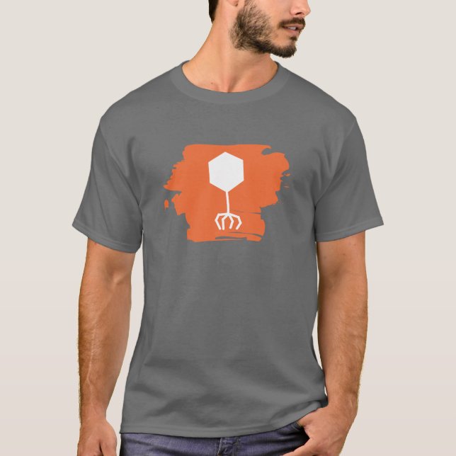 FagocytlogotypT-tröja (orangen) Tee (Framsida)