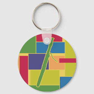 Fagott Colorblocks Keychain Nyckelring