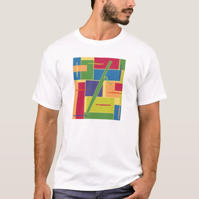 Fagott Colorblocks T-Shirt (Framsida)