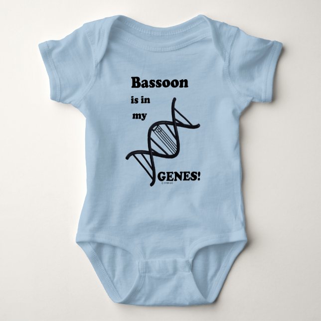 Fagott i min gener tee shirt (Framsida)