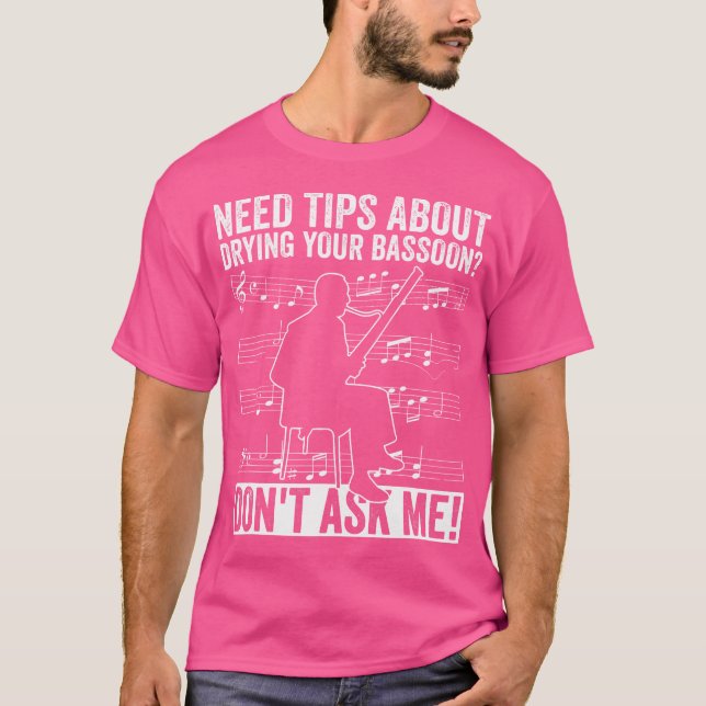 Fagott och fagottorkester t shirt (Framsida)
