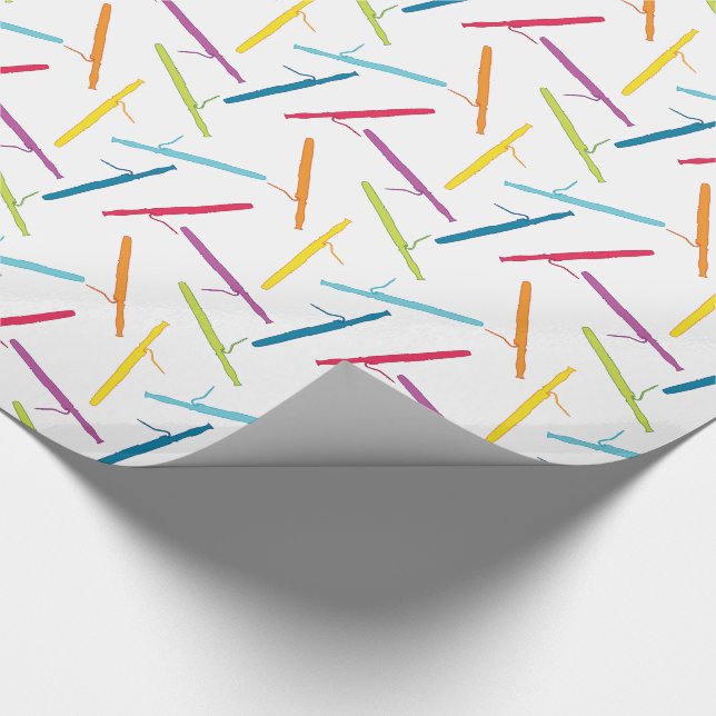 Fagottinpackningspapper Presentpapper (Hörn)