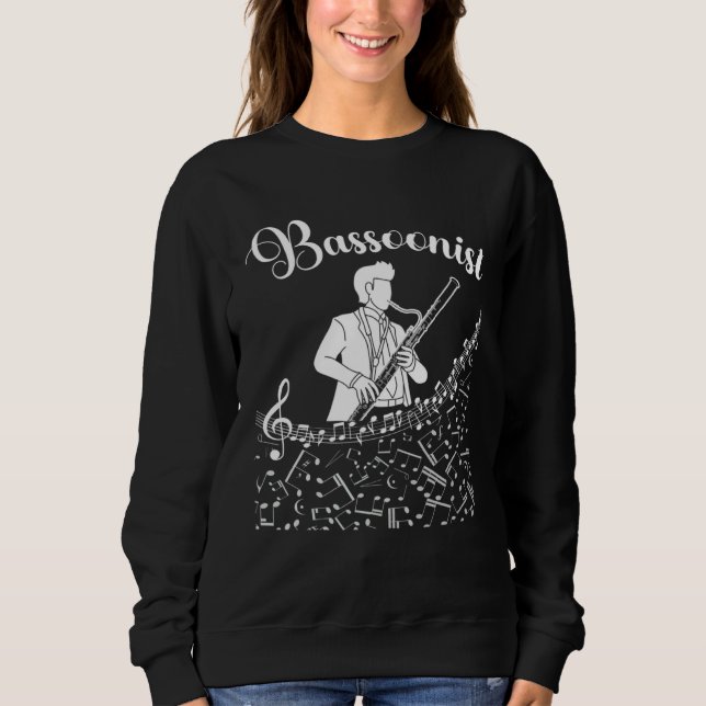 Fagottist Fagott Expert T Shirt (Framsida)