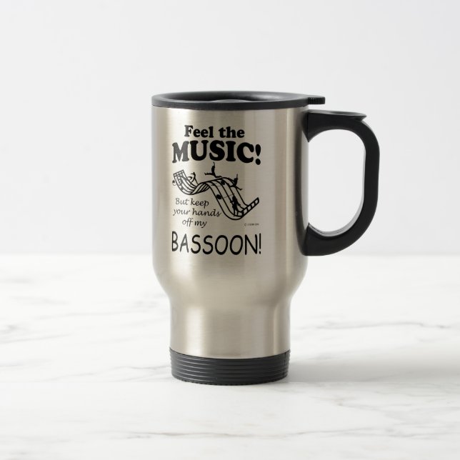 Fagottkänselförnimmelse musiken resemugg (Höger)