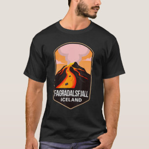 Fagradalsfjall 2022 Mountain Volcano Erupted Islan T Shirt