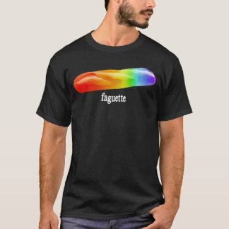 Faguette hot dog girl t shirt
