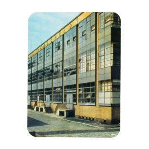 Fagusen skor fabriken som är designad vid Walter Magnet