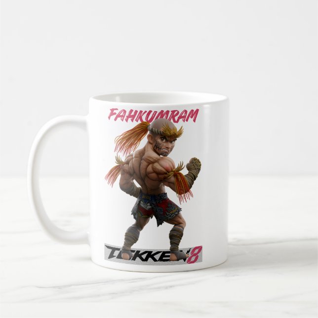 Fahkumram: The Lightning God // Tekken Muay Thai Kaffemugg (Vänster)