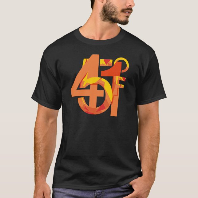 Fahrenheit 451 t shirt (Framsida)