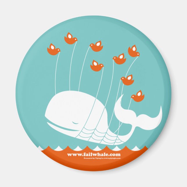 FailWhale Magnet (Framsidan)