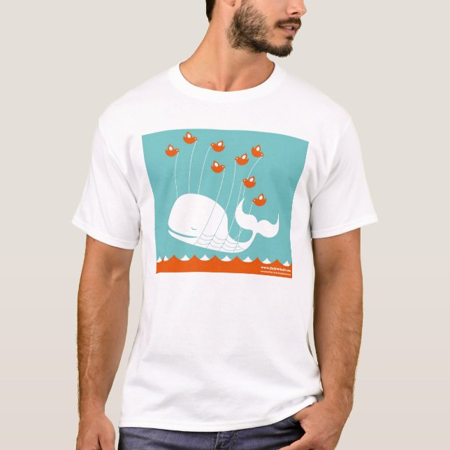 FailWhale vanlig utslagsplats T-shirt (Framsida)