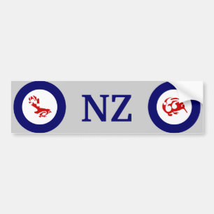 Faintail Nya Zeeland Aotearoa Bird Bildekal