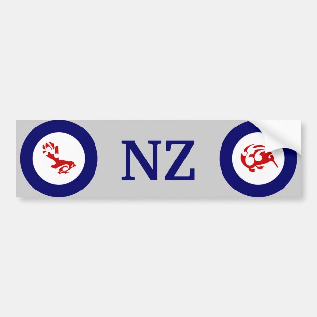 Faintail Nya Zeeland Aotearoa Bird Bildekal (Framsidan)