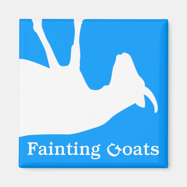 Fainting Goats Magnet (Framsidan)