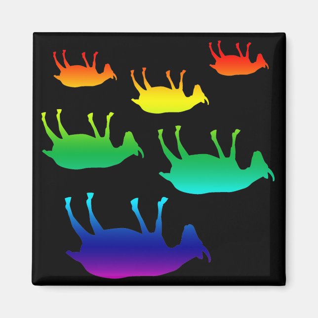Fainting Goats Magnet (Framsidan)