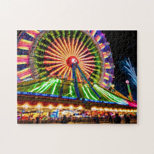 Fair 3: Dagens pussel Jigszle nyligen Jigszl Puzzl (Horisontell)