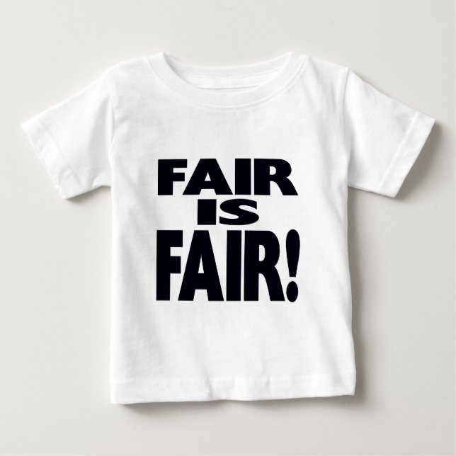 FAIR är FAIR! Tee Shirt (Framsida)