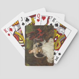 Fair är min Kärlek (av Edwin Austin Abbey) Casinokort