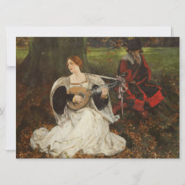 Fair är min Kärlek (av Edwin Austin Abbey) Kort