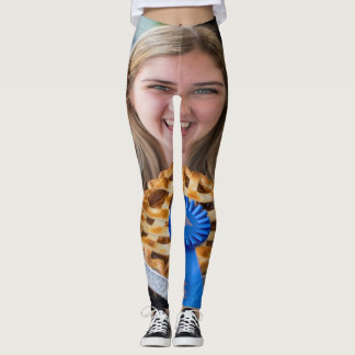 Fair Baking Contest Photo Customize Leggings