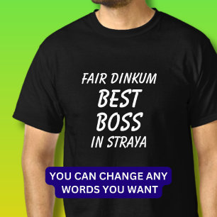 Fair Dinkum BEST CHEF in Straya (Australien) T Shirt
