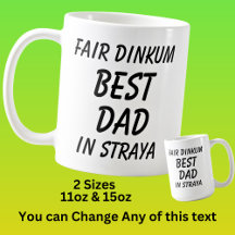 Fair Dinkum BEST PAPPA in Straya (Australien)
