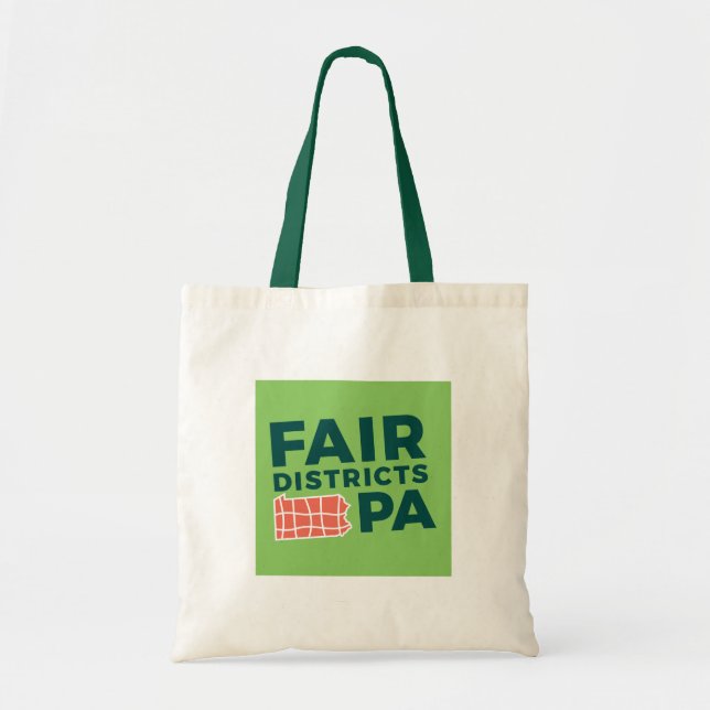 Fair Dirigtions PA Tote Bag Tygkasse (Framsidan)