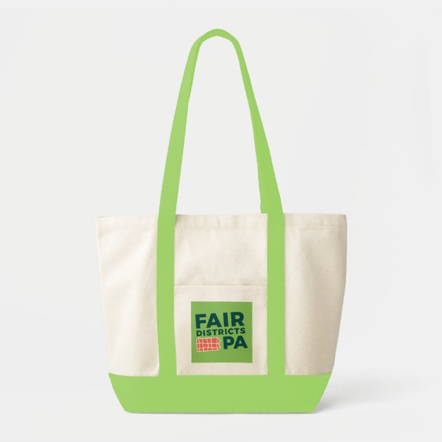 Fair Dirigtions PA Tote Bag Tygkasse (Framsidan)