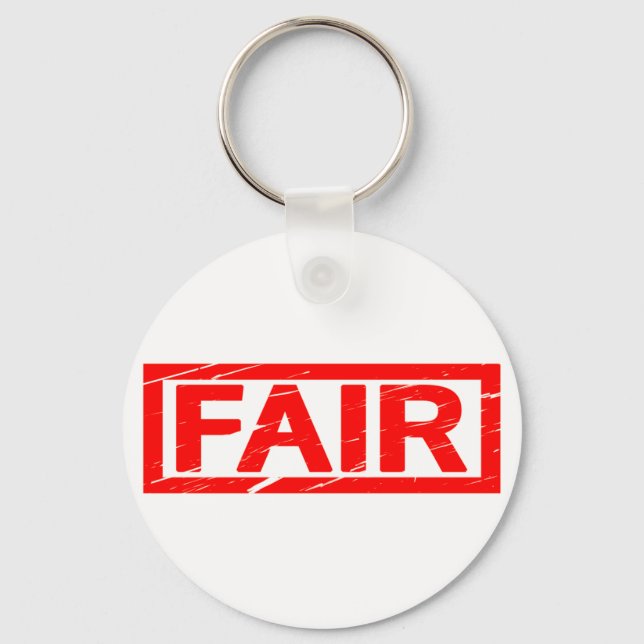 Fair Frimärke Nyckelring (Framsida)