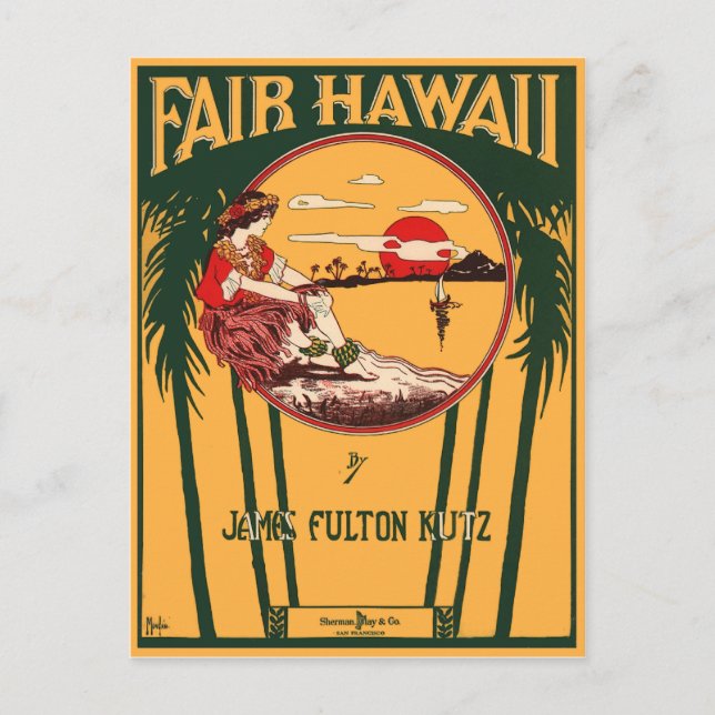 Fair Hawaii Vykort (Framsida)
