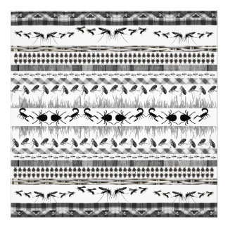 Fair Isle Fierceness animal kryp insekt Fototryck