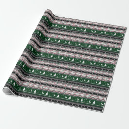 Fair Isle Holiday Knit Presentpapper