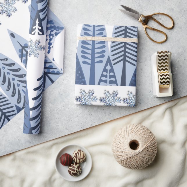 Fair isle jul 7 presentpapper (Hantverk)
