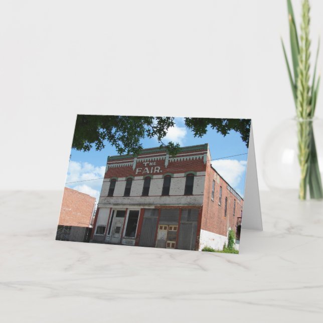 Fair Lone Träd, Iowa Kort (Framsida)