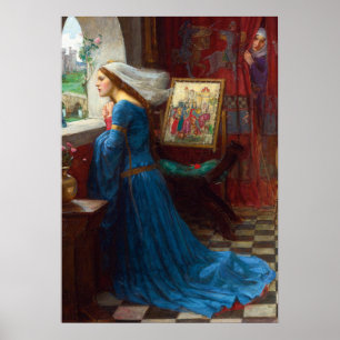 Fair Rosamund c. 1916 av John William Waterhouse Poster