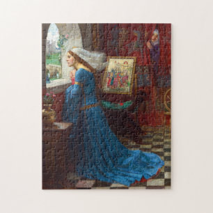 Fair Rosamund c. 1916 av John William Waterhouse Pussel