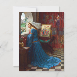 Fair Rosamund c. 1916 av John William Waterhouse Vykort