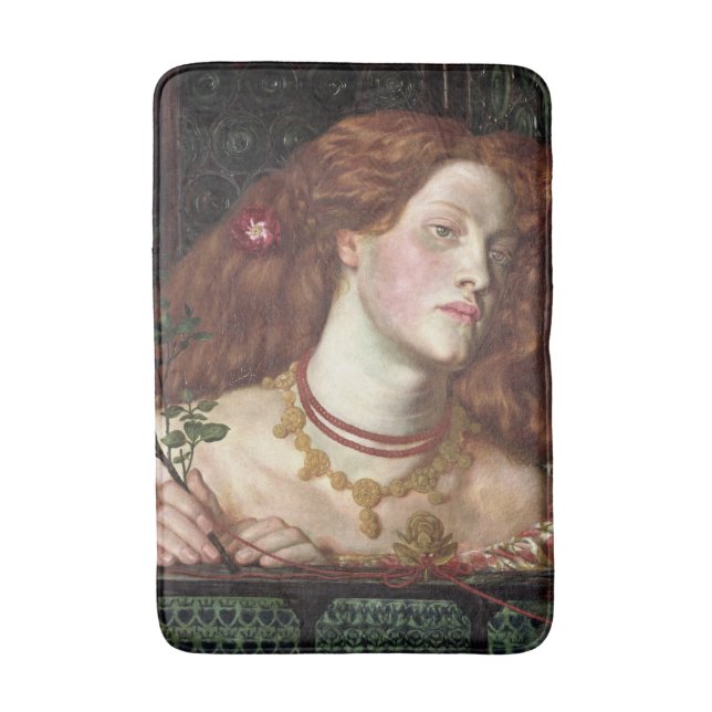 Fair Rosamund (Elegant och vackert Rödhårig, kvinn Badrumsmatta (Framsidan (Vertikal))