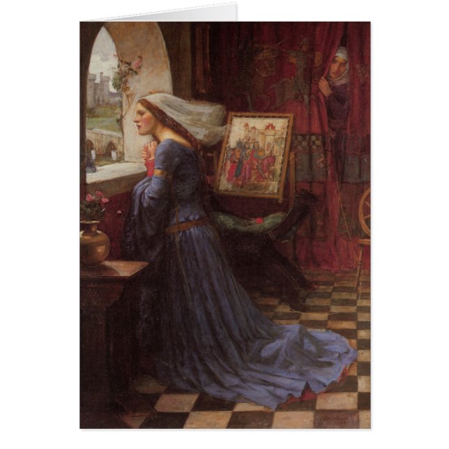 Fair Rosamund - John William Waterhouse Hälsningskort (Framsidan)