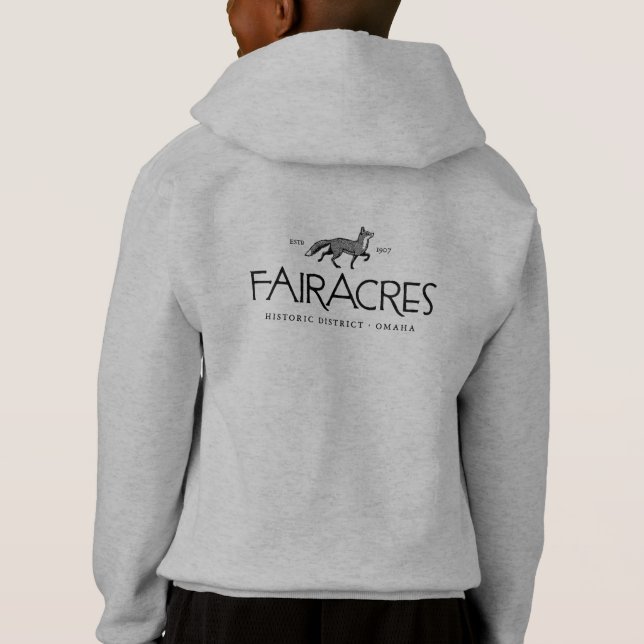 Fairacres Hoodie T Shirt (Baksida)