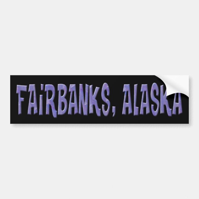 FAIRBANKS ALASKA BILDEKAL (Framsidan)