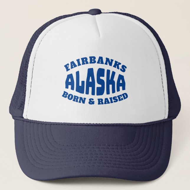 Fairbanks Alaska Born och Razed Keps (Framsida)